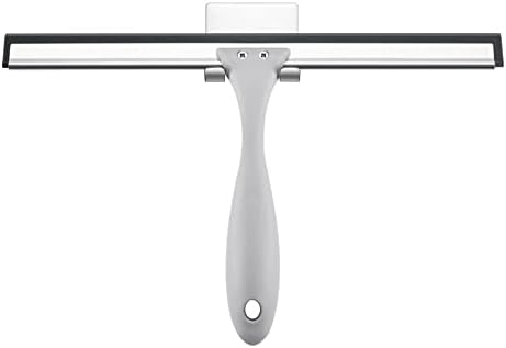 AmazerBath 10 Inch Squeegee with Hook for Shower Doors and Windows