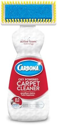 Carbona 2 in 1 Carpet Cleaner with Brush 135 Fl Oz