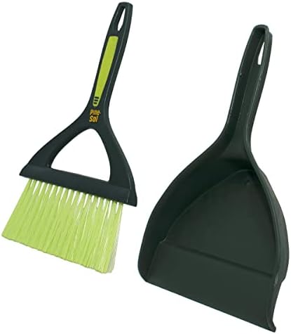 Pine-Sol Mini Dustpan and Brush Set - Portable and Compact Cleaning Tools