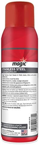 Magic Stainless Steel Cleaner Aerosol - 2 Pack