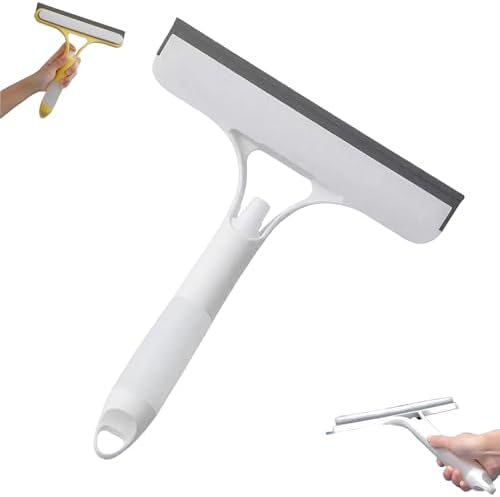 3-in-1 Window Cleaning Tool with Spray and Scraper