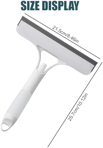 3-in-1 Window Cleaning Tool with Spray and Scraper