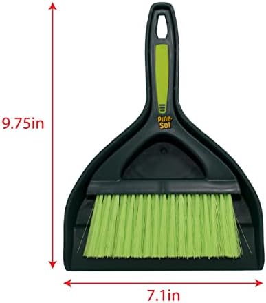 Pine-Sol Mini Dustpan and Brush Set - Portable and Compact Cleaning Tools