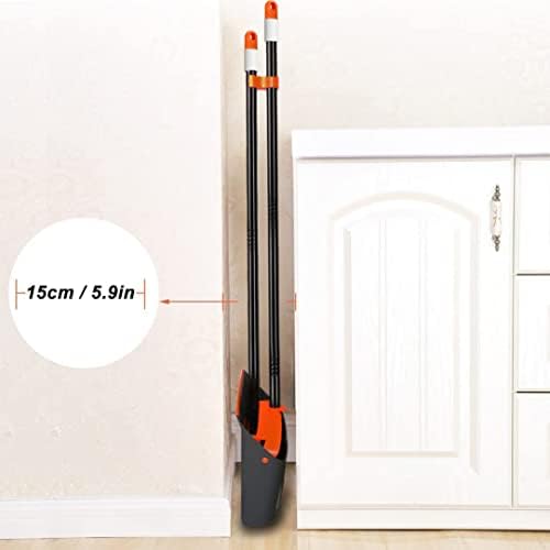 TreeLen Broom and Dustpan Set with 52 Handle 1