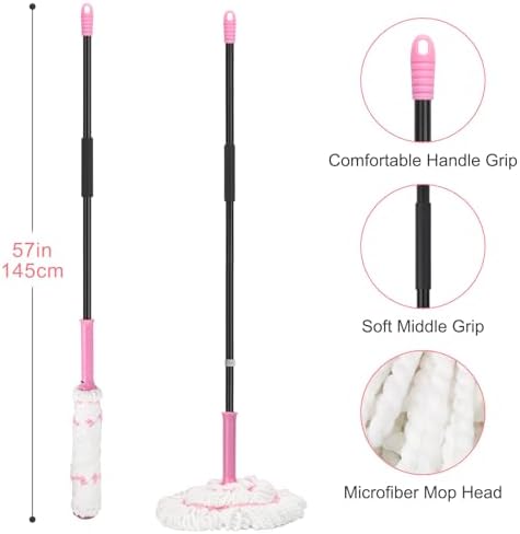 KeFanta Self Wringing Twist Mop with Wringer
