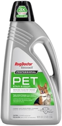Rug Doctor by BISSELL Professional Triple Action Pet Stain Cleaner 80oz