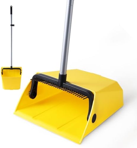 Yocada Commercial Dustpan with Comb for Efficient Cleaning