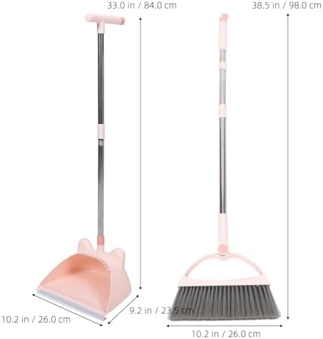 1 Set Pp Plastic Broom and Dustpan for Kids