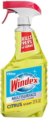 Windex Citrus Multisurface Disinfectant Spray 32 Oz