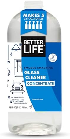 Better Life Glass Cleaner Concentrate - 32oz Unscented