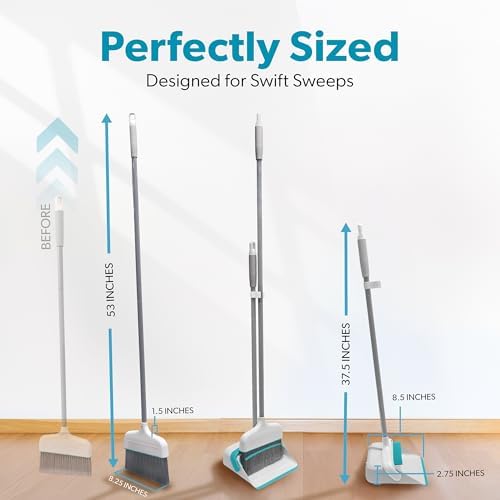 BLACKDECKER Butler Broom Dustpan Set
