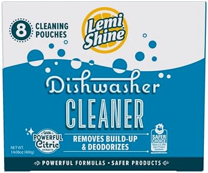 Lemi Shine Natural Dishwasher Cleaner 8 Count 1