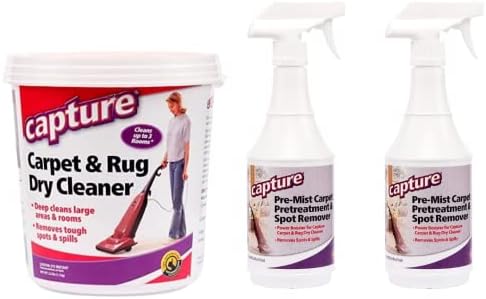 Capture Carpet Rug Dry Cleaner 25lb Bundle 1