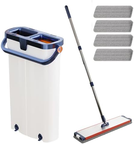 YIWUJB Narrow Mop Bucket with Wringer Set 1