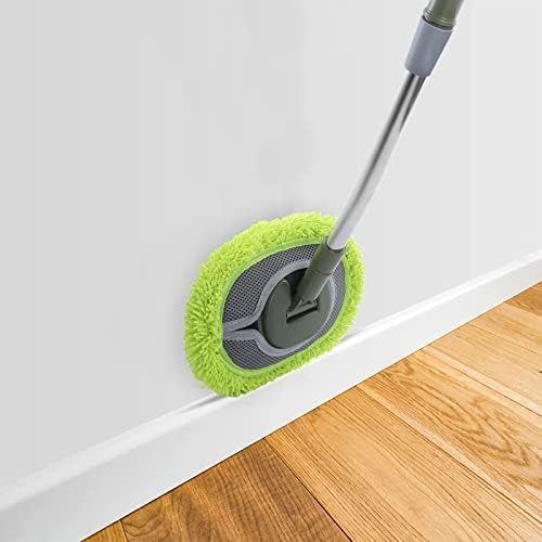 SLIIMU Wall Cleaner with 66 Long Handle and 15 Elbow Extension 1