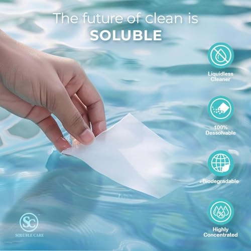 Soluble Care Whole House Cleaning Sheet 5-Pack Bundle