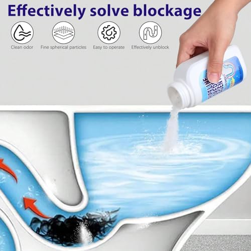 TOFEY Powerful Pipe Dredging Agent for Kitchen and Toilet