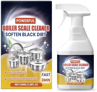 Black Scale Remover for Pot Bottom - Cookware Cleaner Gel 338 Fl Oz