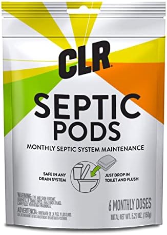 CLR Septic System Treatment Pods - 6 Month Supply 1