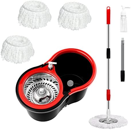 Bop Microfiber Mop with Bucket and Wringer Set