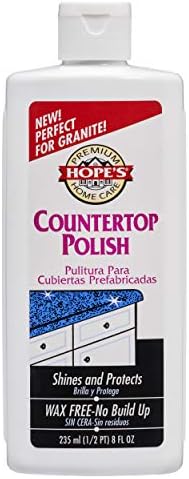 HOPES Countertop Polish - Streak-Free Shine for All Surfaces