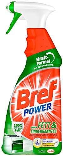 Bref Power Grease Remover 750ml Oven Spray