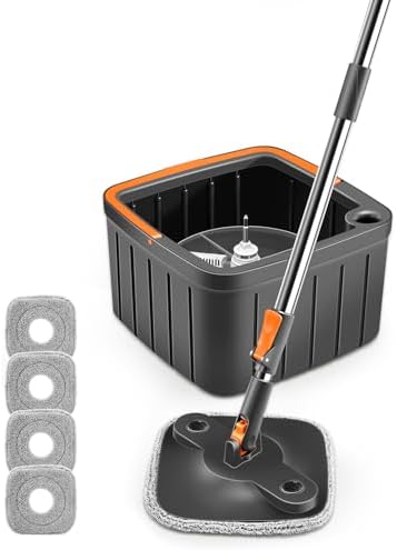 Saker Mop and Bucket with Wringer Set 1