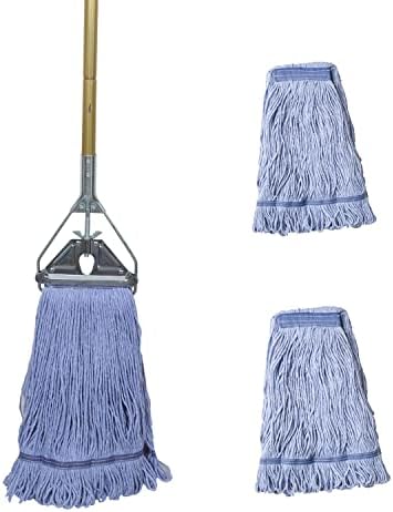 Midoneat Heavy Duty String Mop Set with 3 Heads