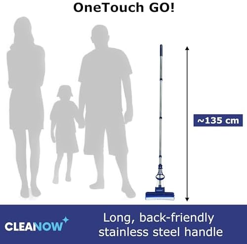 OneTouch GO Wring Mop - PVA Sponge Stainless Handle