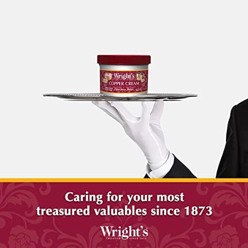 Wrights by Weiman Cream Copper and Brass Cleaner