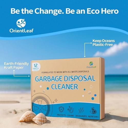 OrientLeaf Garbage Disposal Cleaner Tablets 20g 12 Pack 1
