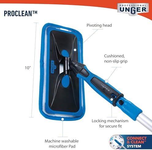 UNGER ProClean Indoor Window Cleaner Kit