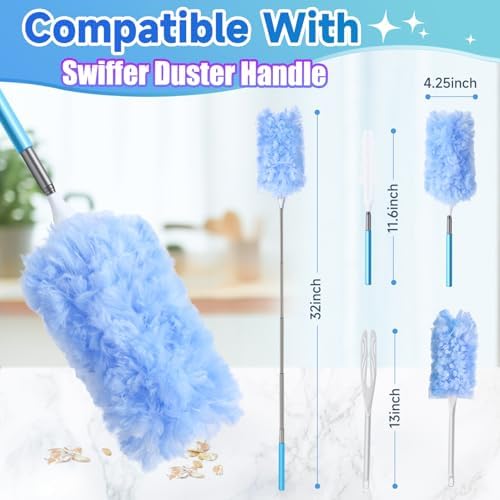 Hakfhsd Duster Refills for Swiffer 360 Kit