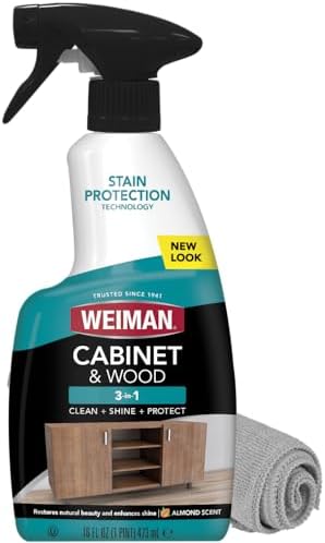 Weiman Cabinet Wood Clean Shine Spray