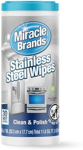 MiracleWipes for Stainless Steel - 30 Count 1