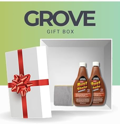 GROVE Whink Rust Stain Remover 16 oz with Microfiber Cloth 1