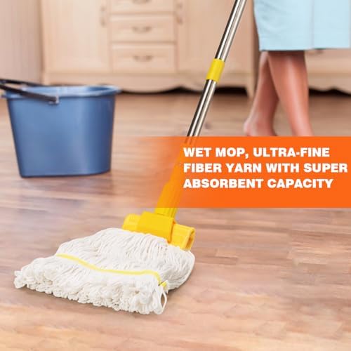 Conliwell Heavy Duty Mop with 48 Long Handle