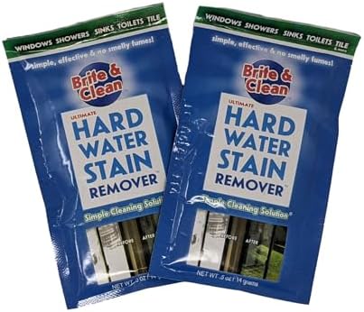 Brite Clean Spotless Showers Kit for Hard Water Stain Removal