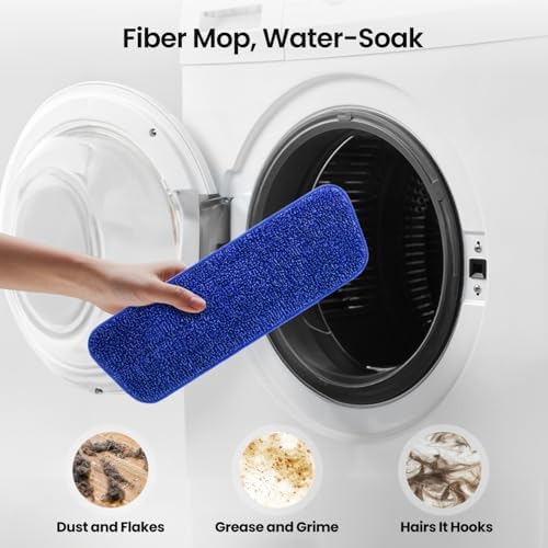 Xlife Spray Mop with 15 oz Refill and 2 Microfiber Pads