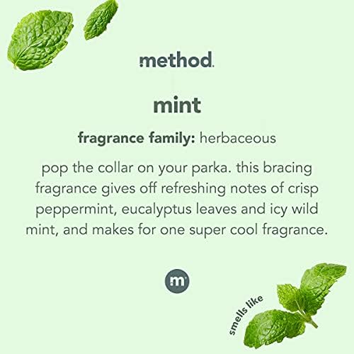 Method Glass Cleaner Mint 28 Ounce 4 Pack