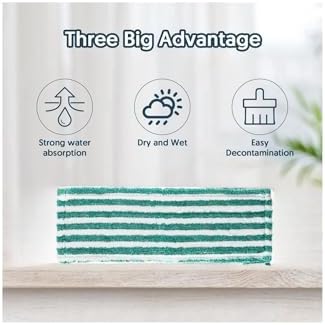 4 Pack Microfiber Mop Pads for Libman Replacement