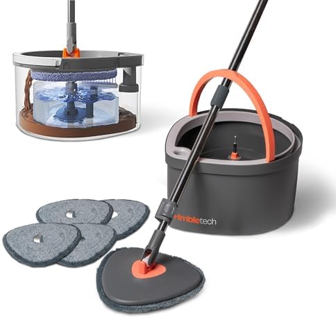 Hmbletech Dual Chamber Mop and Bucket Set
