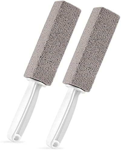 FALAMON 2 Pack Pumice Stone with Handle for Cleaning