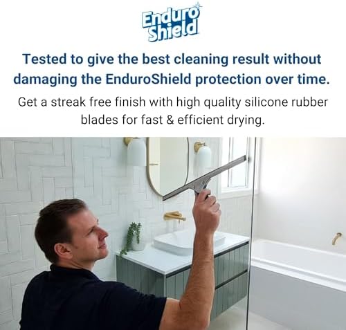 EnduroShield Glass Treatment Kit with Professional Squeegee