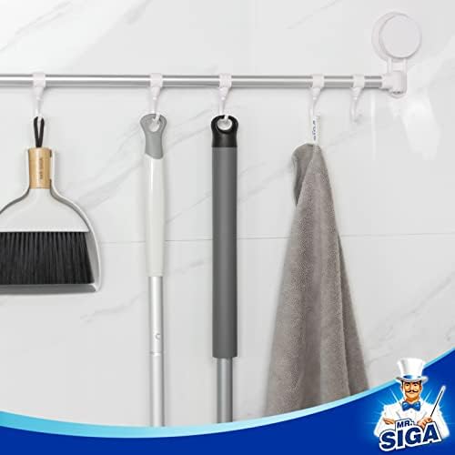 MRSIGA Heavy Duty Grout Scrub Brush with Long Handle