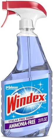 Windex Ammonia Free Glass Cleaner 23 Fl Oz Spray Bottle