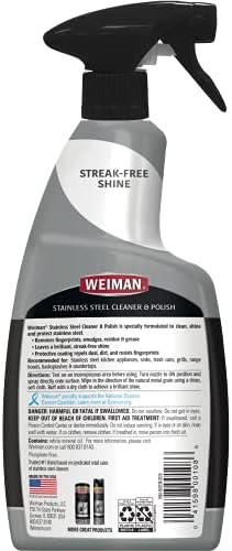 Weiman Stainless Steel Cleaner and Polish 2 Pack