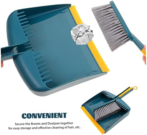 1Set Handheld Broom and Dustpan for Kitchen Home and Car