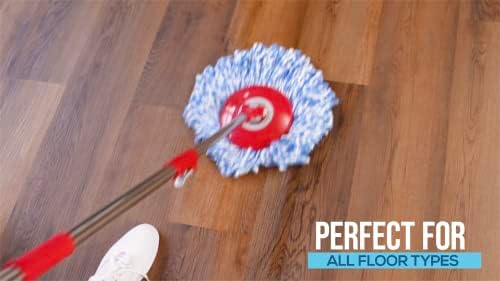 SIMPLI-MAGIC Spin Mop System with 3 Mop Heads
