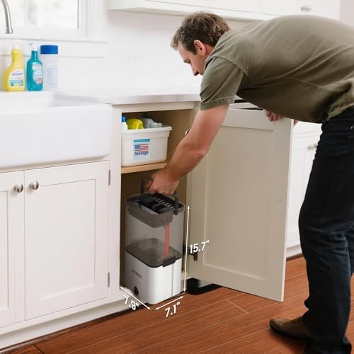 BOMIDI Flat Mop and Bucket Set with Wringer